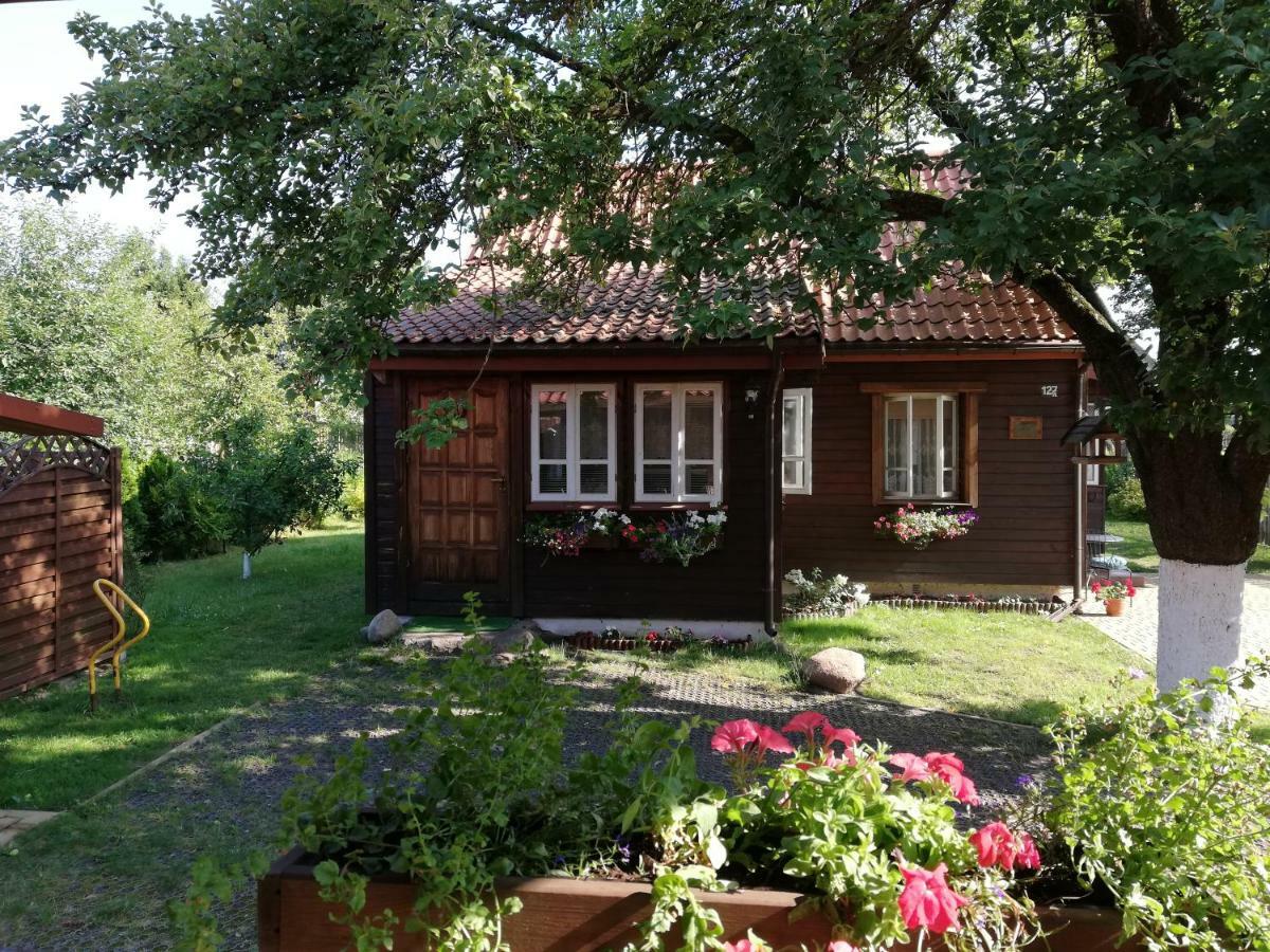 Domek Zapiecek Bialowieza Bagian luar foto